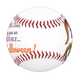 Halloween Dinosaur Baseball Gastgeschenk