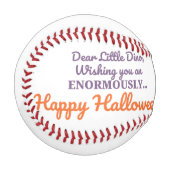 Halloween Dinosaur Baseball Gastgeschenk (Vorderseite Links)
