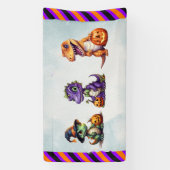 Halloween Dinosaur Dino-Mash-Party Banner (Vertikal)