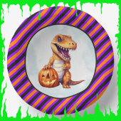 Halloween Dinosaur Dino-Mash-Party Pappteller