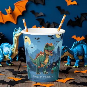 Halloween Dinosaur Geburtstagsparty   Spooky T-Rex Pappbecher