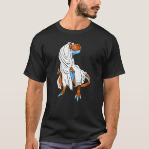 Halloween Dinosaur Ghost ein Beängstigendes Kinder T-Shirt
