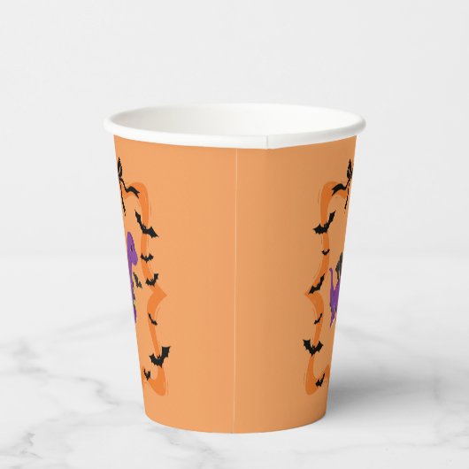 Halloween Dinosaur Pappbecher (Rechts)