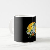 Halloween Dinosaur T rex Mummy Pumpkin Kaffeetasse (Vorderseite Links)