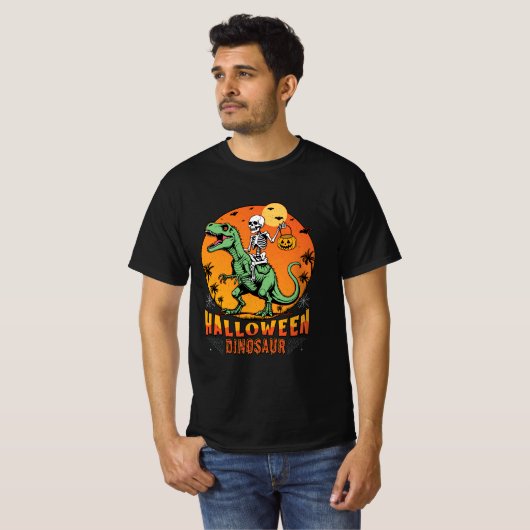 Halloween Dinosaur-T - Shirt (Vorne ganz)