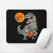 Halloween Dinosaurier Mummy T Rex Beängstigend Boy Mousepad (Mit Mouse)