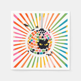 Halloween Disco Ball Paper Napkin Serviette