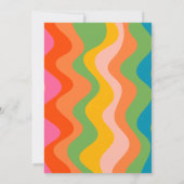 Halloween Disco Ball Party Einladung (Rückseite)