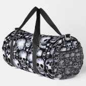 Halloween disco spiegelkugel duffle bag (Rechte Ecke)