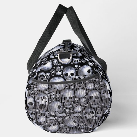 Halloween disco spiegelkugel duffle bag (Rechts)