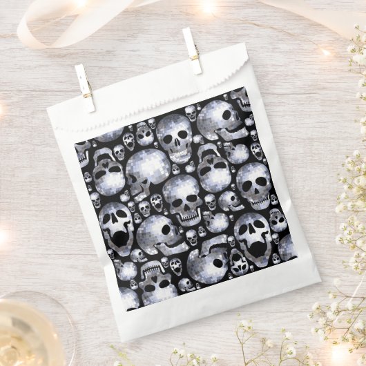 Halloween disco spiegelkugel geschenktütchen (Ausgeschnitten)