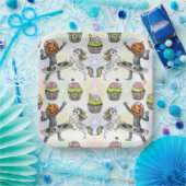 Halloween Disco von Natasha Us Pappteller (Party)