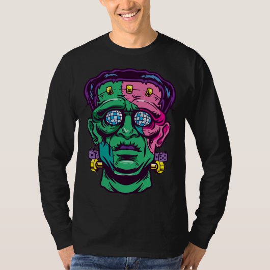 Halloween Disco Zombie T-Shirt (Vorderseite)