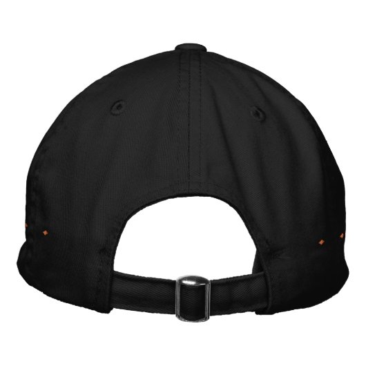 Halloween District Threads Chino Twill-Hat Cool Bestickte Baseballkappe (Rückseite)