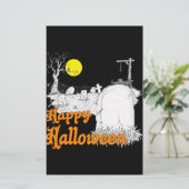 Halloween DIY Briefpapier (Stehend Vorderseite)