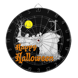 Halloween DIY Dartscheibe