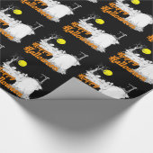 Halloween DIY Geschenkpapier (Ecke)