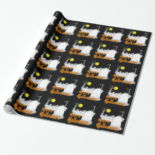 Halloween DIY Geschenkpapier