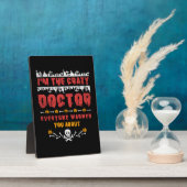 Halloween Doctor Fotoplatte (Seite)