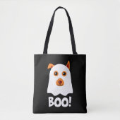 Halloween Dog Boo Tasche (Vorderseite)