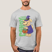 Halloween Dog Candy Quote T-Shirt (Vorderseite)