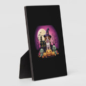 Halloween Dog Fall Lovers Fotoplatte (Seite)