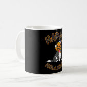 Halloween Dog Hunde Pumpkin Horror Geschenkidee Kaffeetasse (Vorderseite Links)