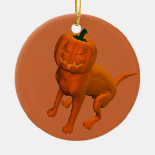 Halloween Dog Keramikornament