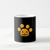 Halloween Dog Paw Kaffeetasse (Mittel)