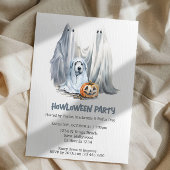 Halloween Dog Themed Party Howloween Spaß Einladung