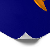 Halloween Dolphin Poster (Ecke)