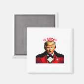 Halloween Donald Funny Anti-Politisch Magnet (Vorderseite/Rückseite)