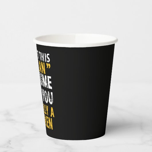 Halloween Dont Human Costume Fool Im Chicken Pappbecher (Links)