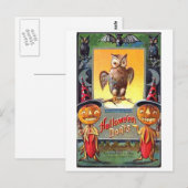 Halloween-Don'ts Postkarte (Vorne/Hinten)