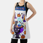 Halloween-Doodle-Schürze - Niedliches leckeres Koc Schürze (InSitu)