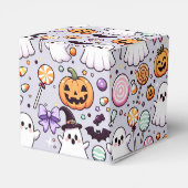 Halloween Doodles Geschenkschachtel (Rückseite)