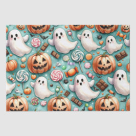 Halloween Doodles Seidenpapier