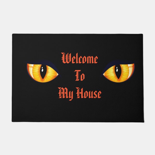 Halloween Door Mat Fußmatte (Vorderseite)