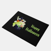 Halloween Door Mat-Hexe Fußmatte (Schrägansicht)