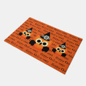 Halloween Door Mat-Owl Fußmatte (Schrägansicht)