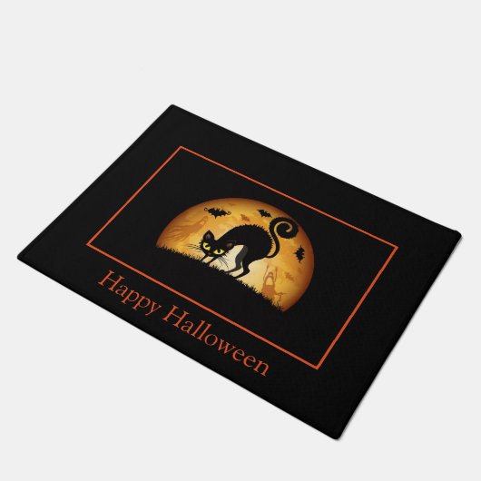 Halloween Doormat Fußmatte (Schrägansicht)
