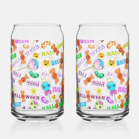 Halloween Dosenglas (Rückseite)