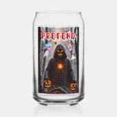 Halloween Dosenglas (Vorderseite)