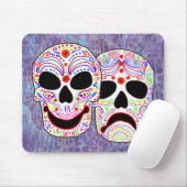 Halloween DOTD Komödie-Tragödie Schädel Mousepad (Mit Mouse)