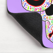 Halloween DOTD Komödie-Tragödie Schädel Mousepad (Ecke)
