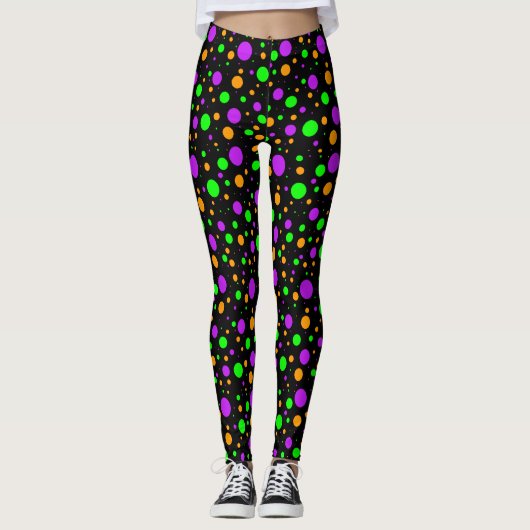 Halloween Dots Leggings (Vorderseite)