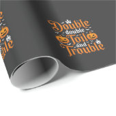 Halloween Double Double Toil and Trouble_1 Geschenkpapier (Rolleneckpunkt)