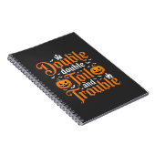 Halloween Double Double Toil and Trouble_1 Notizblock (Rechte Seite)
