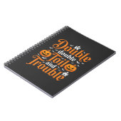 Halloween Double Double Toil and Trouble_1 Notizblock (Linke Seite)