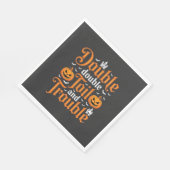 Halloween Double Double Toil and Trouble_1 Serviette (Ecke)